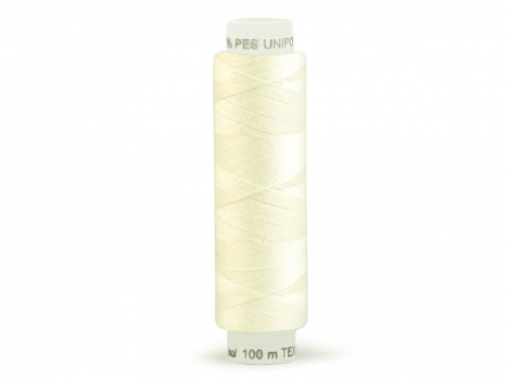 Nähgarn Standard - creme 100 m